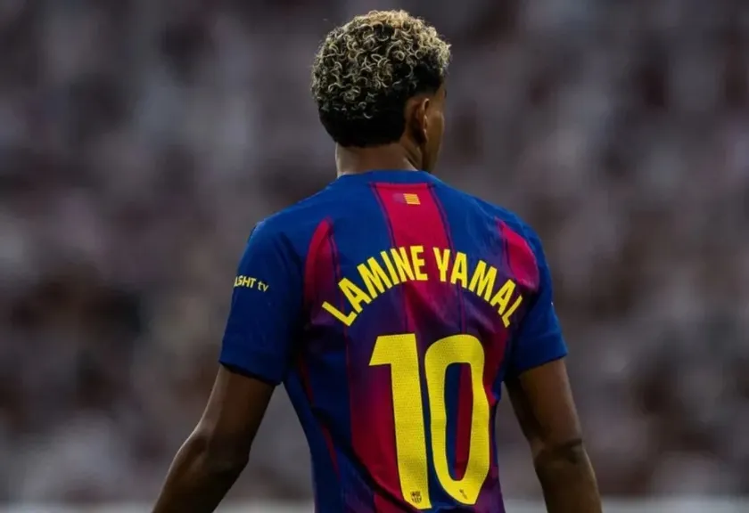 Bintang muda Barcelona, Lamine Yamal. 