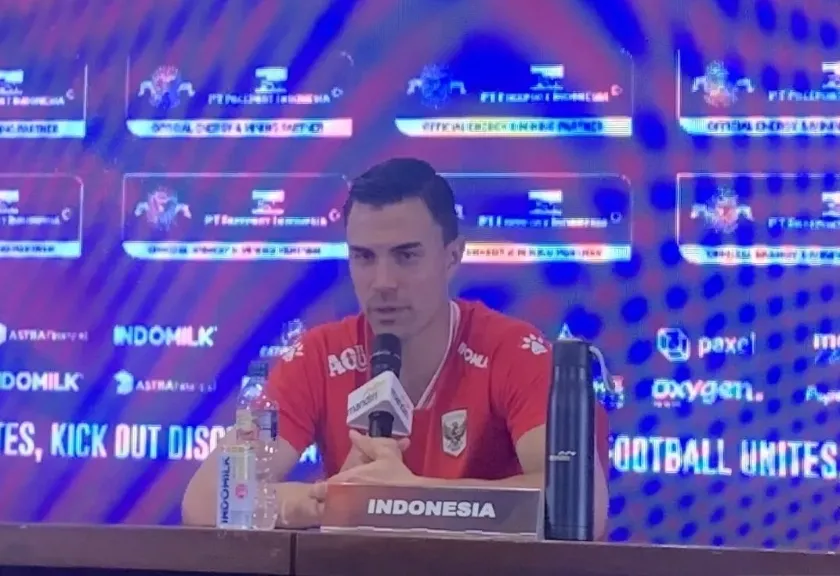 Indonesia national team goalkeeper Emil Audero. 