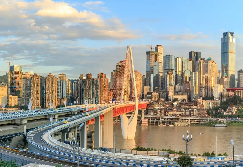 Charm of Chongqing City, China