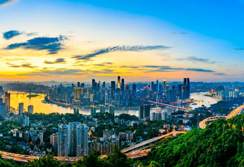 Charm of Chongqing City, China